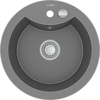 Kuchyňský dřez MEXEN - Diego granitový dřez 1-miska 488x480 mm, šedá 6512481000-71 MEXEN