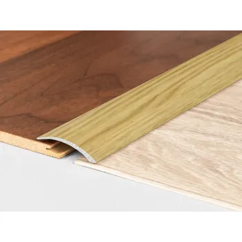 Podlahová lišta Profilteam přechodová lišta samolepící vyrovnávací 61x2700 Dub světlý P25