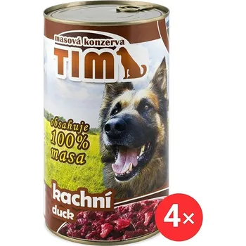 Krmivo pro psa Sokol Falco TIM kachní 4 × 1200 g