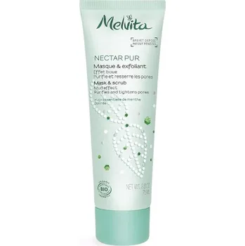 Pleťová maska Melvita Čisticí maska a peeling Nectar Pur (Mask & Scrub) 75 ml + 2 měsíce na vrácení zboží