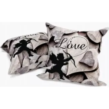 Povlak na polštářek Dekorační povlak na polštář Love 40x40 cm