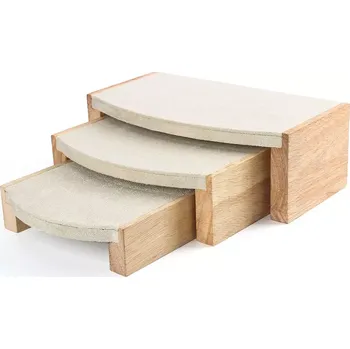 Šperkovnice 3x stojánek, dekolt na šperky, lavice bílý (DRD18B)