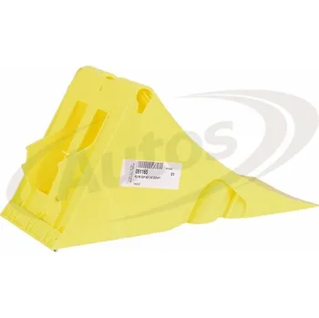 Zajišťovací klín kola Klín zakládací 470x220x190 plastový žlutý 0091165_A, , ,