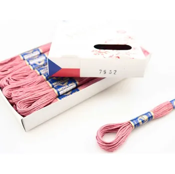 Příze Niťárna Vyšívací příze Mouline 7532 - světlá korálová