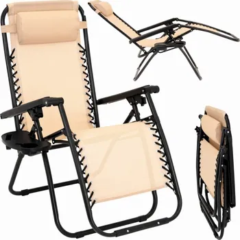 Zahradní polohovací křeslo Stylo SD-4193 béžová