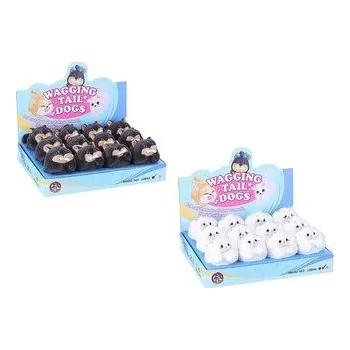 plyšák Piesek machający ogonem pluszowy 9cm MIX