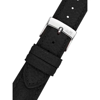 Řemínek na hodinky Kožený řemínek Morellato Hornet 6078E31.019 M, černý