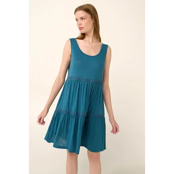 Dámské šaty Vamp Letní šaty bez rukávů z viskózy 22501
