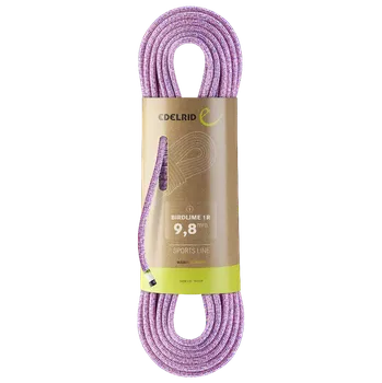 Lano EDELRID Birdlime 1R 9,8 mm PINK 50 m - Dynamické lano