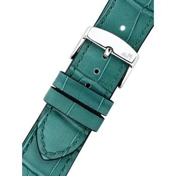 Řemínek na hodinky Kožený řemínek Morellato Ustica 6081E32.076 M, zelený