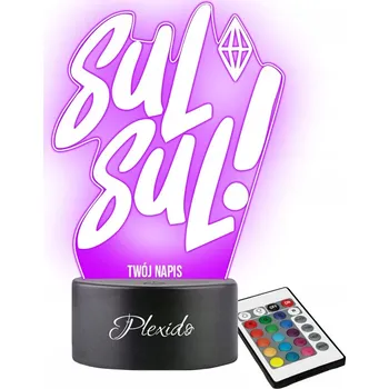 Lampička Plexido vícebarevná Noční lampa