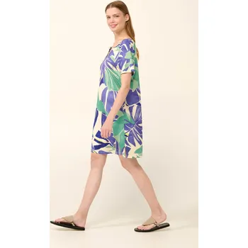 Dámské šaty Vamp Letní šaty s tropickým květinovým potiskem 22471