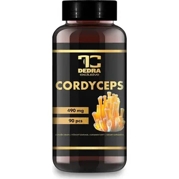 Dedra CORDYCEPS 490 mg, doplněk stravy 90 kasplí