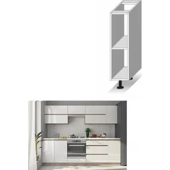 Obývací stěna Skříňka dolní D 20, dub sonoma, LINE