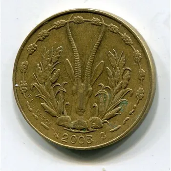 ZÁPADOAFRICKÉ STÁTY. 5 francs 2003.