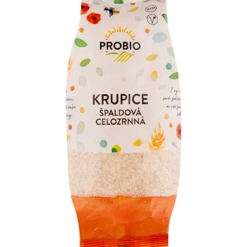 Příloha PRO-BIO Krupice špaldová celozrnná 400 g BIO PROBIO