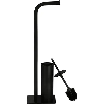 WC štětka Camargue WC souprava Bellatrix, 71,5 × 20 × 16 cm, černá