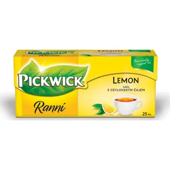 Čaj Čaj Pickwick ranní - 20 ks sáčků / s citronem
