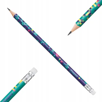 Grafitová tužka Tužka s gumou Pixel HB 12 Ks MAPED