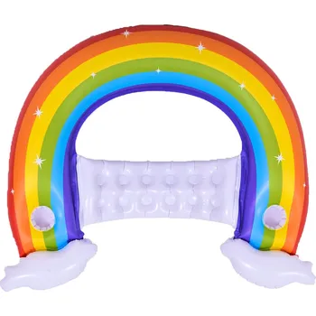 NAFUKOVACÍ POLOŽIDLO VODNÍ ŽIDLE RAINBOW 107x95x23CM 37606