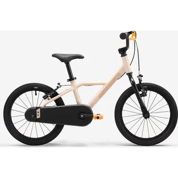 Dětské kolo BTWIN Dětské 16" kolo Discover 900 pro děti od 4 do 6 let BÉŽOVÁ 2025