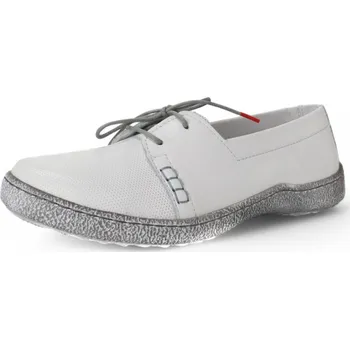 Dámské polobotky DÁMSKÉ POLOBOTKY KACPER 2-5094 560P BÍLÁ Barva: BÍLÁ, Velikost: 39