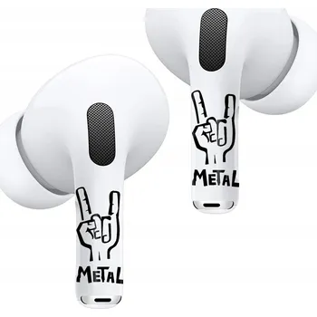 Příslušenství pro sluchátka RockMax Art Skin pro AirPods Pro 2 / Pro / AirPods 4 - Houslový klíč růžový