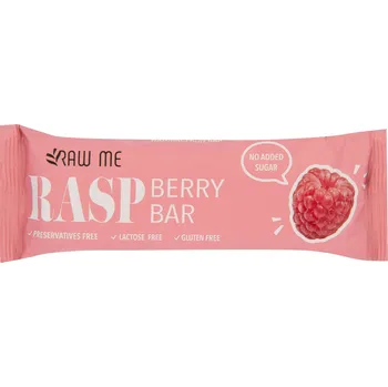 Cukrovinka Raw Me Tyčinka ovocná s příchutí maliny 42&nbsp;g RAW&nbsp;ME