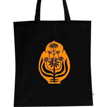 Nákupní taška BIO plátěná taška s potiskem Měsíček - oranžový, taška