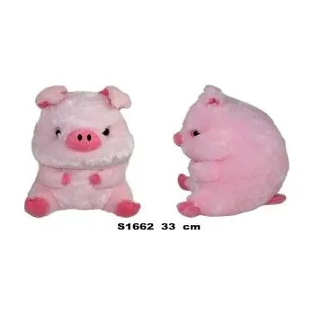 plyšák Świnka kula 33cm