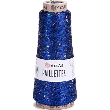 Příze Yarn Art Paillettes 8008 tmavě modrá