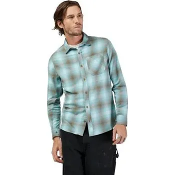 Pánská košile Fox pánská košile Survivalist Stretch Flannel Vintage Wash | Šedá | Velikost L