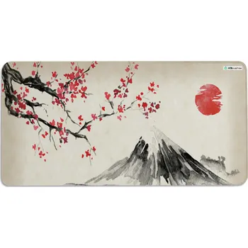 Podložka pod myš VELKÁ PODLOŽKA POD MYŠ MYŠ 120x60cm XXXL KBcustom Psací stůl Flower 61