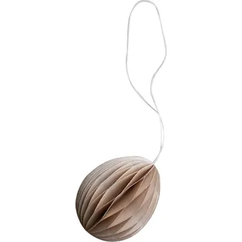Velikonoční dekorace DBKD Papírové velikonoční vajíčko Ovoid Sand 7 cm