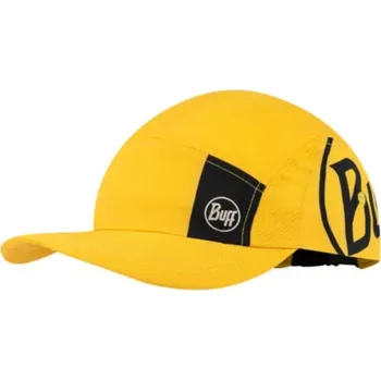 Kšiltovka Buff 5 Panel Go Cap 135785.114 - logo yellow L/XL