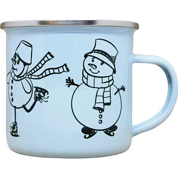 Vánoční plecháček se sněhuláky Barva: Růžová