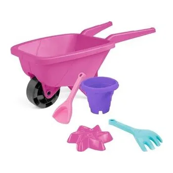 Dětské hřiště Taczka z kompletem do piasku różowa