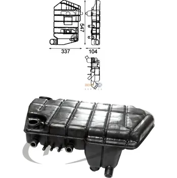 Palivová nádrž Nádrž expanzní daf xf95, 95xf 0067768_A, , ,