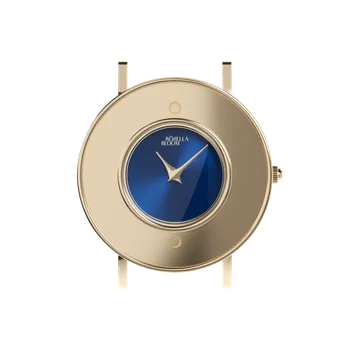 Hodinky Rosella Bloom Zlaté pouzdro/modrý číselník RBG14C819-04XS