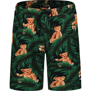 Pánské kraťasy Pánské koupací šortky NORDBLANC NBSPM8020 ZELENÁ XXL