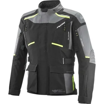 Moto bunda Pánská textilní bunda IXON MIDGARD 1086 grey Velikost: XL