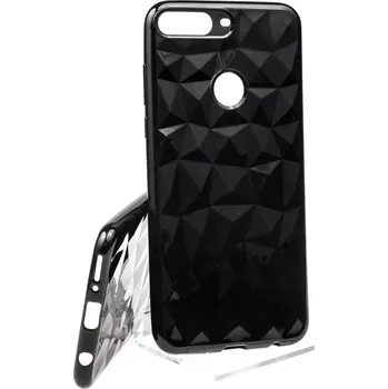 Pouzdro na mobilní telefon Pouzdro Forcell Prism Huawei Y7 2018 / Y7 Prime 2018 Černé