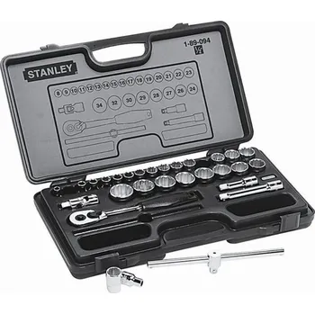 Gola sada VÝPRODEJ STANLEY 1-89-094 Sada hlavic 1/2" 29dílná