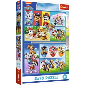 Trefl Puzzle - Tlapková patrola - 2x 70 dílků