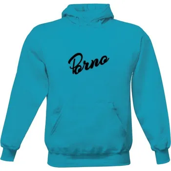Pánská mikina Pánská mikina s kapucí s potiskem Brno06 pánské