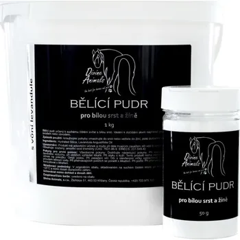 Kosmetika pro koně Divine Animals Bělící pudr Velikost balení: 1 kg