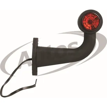 Přídavný světlomet Svítilna poziční - tykadlo l/p 12v/30v ft-009f led č/b dlouhá, kabel 0,5m 0075305_A