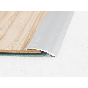 Podlahová lišta Profilteam přechodová lišta samolepící vyrovnávací 41x1000 Stříbrná E01