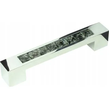 Nábytkové kování Klasická Nábytková Úchytka Rozteč 128 MM/160 MM ČERNÁ