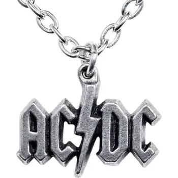 Přívěsek obojek ALCHEMY GOTHIC - AC/DC - Lightning Logo